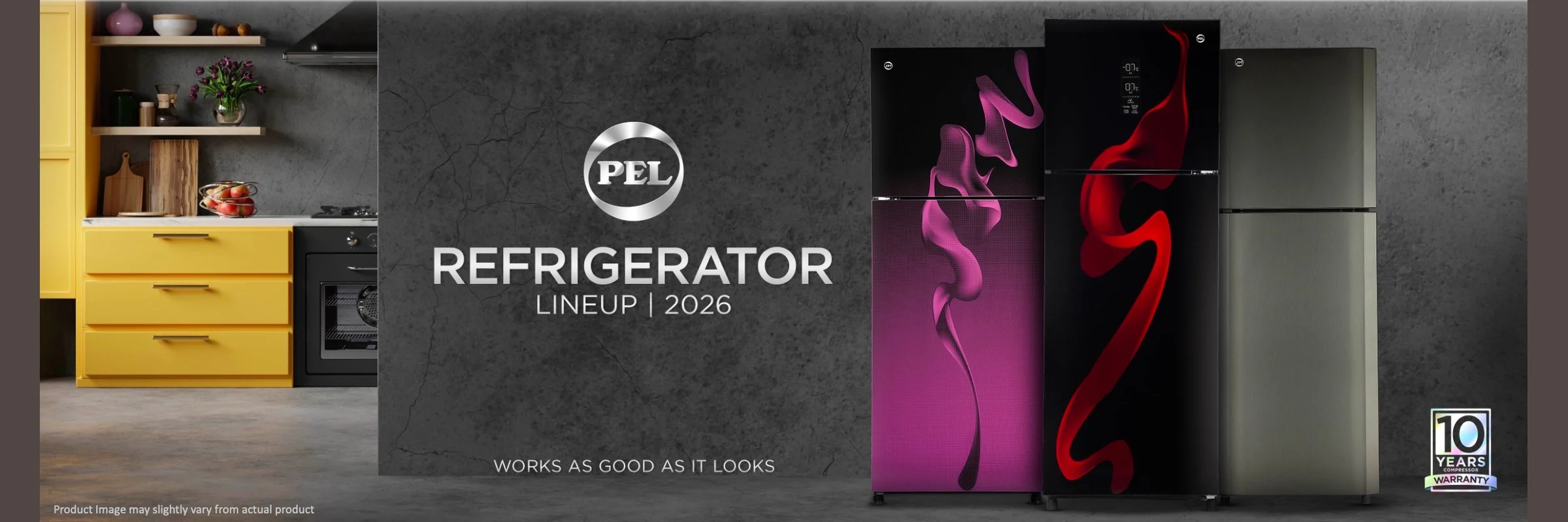 PEL refrigerator lineup 2026