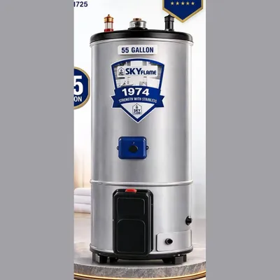 Sky Flame 55 Gallon Gas Geyser